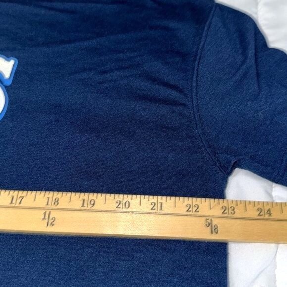 Lets Go Girls Graphic T-Shirt Navy Blue Medium Live To Be Spoiled - Picture 4 of 6